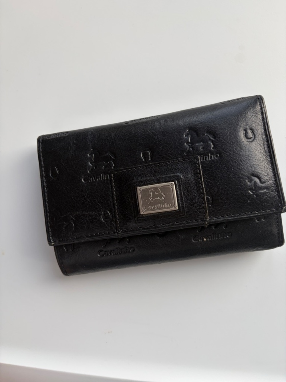 Black Leather Women's Wallet